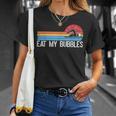 Swimming Swimmer Eat My Bubbles Swim Retro T-Shirt Gifts for Her Swimming Swimmer Eat My Bubbles Swim Retro T-Shirt Gifts for Her