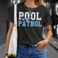 Swimming Swimmer Swim Pool Patrol Coach Dad T-Shirt Gifts for Her Swimming Swimmer Swim Pool Patrol Coach Dad T-Shirt Gifts for Her