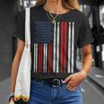 USA Flag Drumsticks Drum Kit T-Shirt Gifts for Her USA Flag Drumsticks Drum Kit T-Shirt Gifts for Her