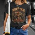 Vintage Muay Thai Thai Boxing Nak Muay Fighter Art T-Shirt Gifts for Her Vintage Muay Thai Thai Boxing Nak Muay Fighter Art T-Shirt Gifts for Her