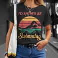 Water Rat Water Sports Hobby Swimming Club Swimming T-Shirt Gifts for Her