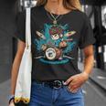 Women's Drum Set Drumming Drummers Drum Kits Music T-Shirt Gifts for Her Women's Drum Set Drumming Drummers Drum Kits Music T-Shirt Gifts for Her