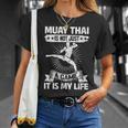 Women's Muay Thai Muay Thai Is Not Just a Game It Is My Life T-Shirt Gifts for Her Women's Muay Thai Muay Thai Is Not Just a Game It Is My Life T-Shirt Gifts for Her
