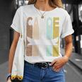 Canoe Vintage Canoeing Retro Canoe Paddling Premium Tri-Blend T-Shirt Gifts for Her