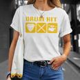 Drum Kit Band Drumming Drumsticks Musical Drums T-Shirt Gifts for Her