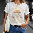 I'm Retired My Only Boss Is My Drum Kit Drums Drummer T-Shirt Gifts for Her