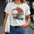 Kayaking Sloth Kayak Kayaker Canoe Paddling T-Shirt Gifts for Her