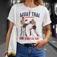Muay Thai Boxing Spirit Martial Art T-Shirt Gifts for Her