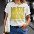 Muay Thai Lumpinee Boxing Stadium Where Legend Born T-Shirt Gifts for Her Muay Thai Lumpinee Boxing Stadium Where Legend Born T-Shirt Gifts for Her