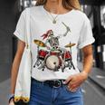 Skeleton Drummer Skull Drum Kit Halloween T-Shirt Gifts for Her Skeleton Drummer Skull Drum Kit Halloween T-Shirt Gifts for Her