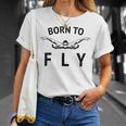 Swimmer Swim Team Born To Fly Butterfly Stroke Swimming T-Shirt Gifts for Her Swimmer Swim Team Born To Fly Butterfly Stroke Swimming T-Shirt Gifts for Her