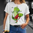 T-Rex Dinosaur Muay Thai Boxing Karate Martial Arts Kung Fu T-Shirt Gifts for Her