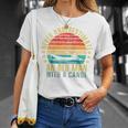 Never Underestimate An Old Man With a Canoe Retro Raglan Baseball Tee T-Shirt Gifts for Her