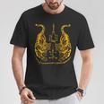 Awesome Orange Double Tiger Muay Thai Sak Yant T-Shirt Unique Gifts Awesome Orange Double Tiger Muay Thai Sak Yant T-Shirt Unique Gifts