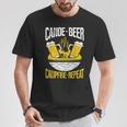 Canoe Beer Campfire Repeat Kayak Canoe T-Shirt Unique Gifts