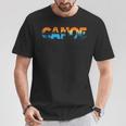 Canoe Canoeing Retro Canoe T-Shirt Unique Gifts