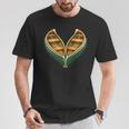 Canoe Heart Cute Minimalist Paddling Adventure T-Shirt Unique Gifts