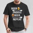 Canoe Kayak Tees Beer Paddle Repeat T-Shirt T-Shirt Unique Gifts