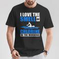Cool Swimming Art Men Women Swimmer Swim Lover Pool Chlorine T-Shirt Unique Gifts