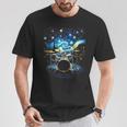 Drum Kit Percussionist Drummer Van Gogh Drums T-Shirt Unique Gifts Drum Kit Percussionist Drummer Van Gogh Drums T-Shirt Unique Gifts