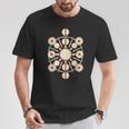 Drummer Drum Kit Mandala Percussionist Music Lover T-Shirt Unique Gifts Drummer Drum Kit Mandala Percussionist Music Lover T-Shirt Unique Gifts