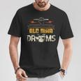 Drummer Drummer Pensioner Drum Kit T-Shirt Unique Gifts