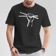 Drumsticks Hand Drum Kit Drummer T-Shirt Unique Gifts