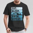 Eat Sleep Swim Vintage Swimming Lover Swimmer Men Women T-Shirt Unique Gifts Eat Sleep Swim Vintage Swimming Lover Swimmer Men Women T-Shirt Unique Gifts