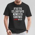 Fist Elbows Knees Shins Martial Arts Muay Thai T-Shirt Unique Gifts