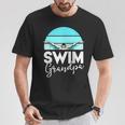 Grandpa Papa Swimming Meet Swimmer Swim Team Shirt T-Shirt Unique Gifts Grandpa Papa Swimming Meet Swimmer Swim Team Shirt T-Shirt Unique Gifts