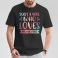 Just a Girl Who Loves Muay Thai T-Shirt Unique Gifts Just a Girl Who Loves Muay Thai T-Shirt Unique Gifts