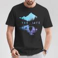 Kayak Kayak Vintage Mountains Canoe Kayak T-Shirt Unique Gifts