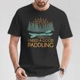 Kayaking Outdoor Water Sports Canoeing Paddle Kayak T-Shirt Unique Gifts