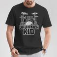 Little Drummer Awesome Drum Kit For Young Musicians T-Shirt Unique Gifts