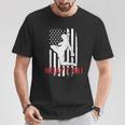 Muay Thai American Flag Fighter Patriotic T-Shirt Unique Gifts