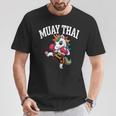 Muay Thai Art For Girls Kids Women Mixed Martial Arts T-Shirt Unique Gifts