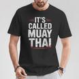 Muay Thai Condition Humor Lifestyle Identity Training T-Shirt Unique Gifts