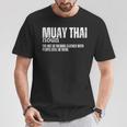 Muay Thai Definition Muay Thai T-Shirt Unique Gifts Muay Thai Definition Muay Thai T-Shirt Unique Gifts
