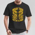 Muay Thai Dragons Thai Boxing Fighter T-Shirt Unique Gifts