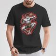 Muay Thai Elbow Strike Silhouette Minimal Clean Sport T-Shirt Unique Gifts