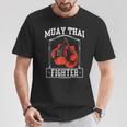 Muay Thai Fighter Hobby Boxing Martial Arts T-Shirt Unique Gifts