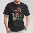 Muay Thai Fighter Tiger Knee Vintage Distressed Badge T-Shirt Unique Gifts