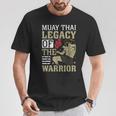Muay Thai Legacy Of The Warrior Muay Thai T-Shirt Unique Gifts