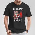 Muay Thai Meow Thai & Thai Boxing Muay Thai Cat T-Shirt Unique Gifts Muay Thai Meow Thai & Thai Boxing Muay Thai Cat T-Shirt Unique Gifts