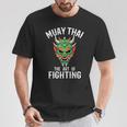 Muay Thai Oni Mask Thai Boxing And Kickboxing T-Shirt Unique Gifts Muay Thai Oni Mask Thai Boxing And Kickboxing T-Shirt Unique Gifts