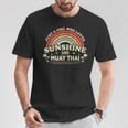 Muay Thai Shirt A Girl Who Loves Sunshine And Muay Thai T-Shirt Unique Gifts