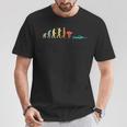 Retro Swimming Evolution For Swimmers Small T-Shirt Unique Gifts