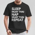 Sleep Nap Muay Thai Repeat Lover Martial Arts T-Shirt Unique Gifts Sleep Nap Muay Thai Repeat Lover Martial Arts T-Shirt Unique Gifts