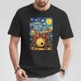 Starry Night Drum Kit Van Gogh Style Art T-Shirt Unique Gifts Starry Night Drum Kit Van Gogh Style Art T-Shirt Unique Gifts