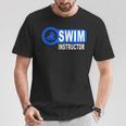 Swim Instructor Swimming Teacher Swimmer In Pool Graphic Art T-Shirt Unique Gifts Swim Instructor Swimming Teacher Swimmer In Pool Graphic Art T-Shirt Unique Gifts